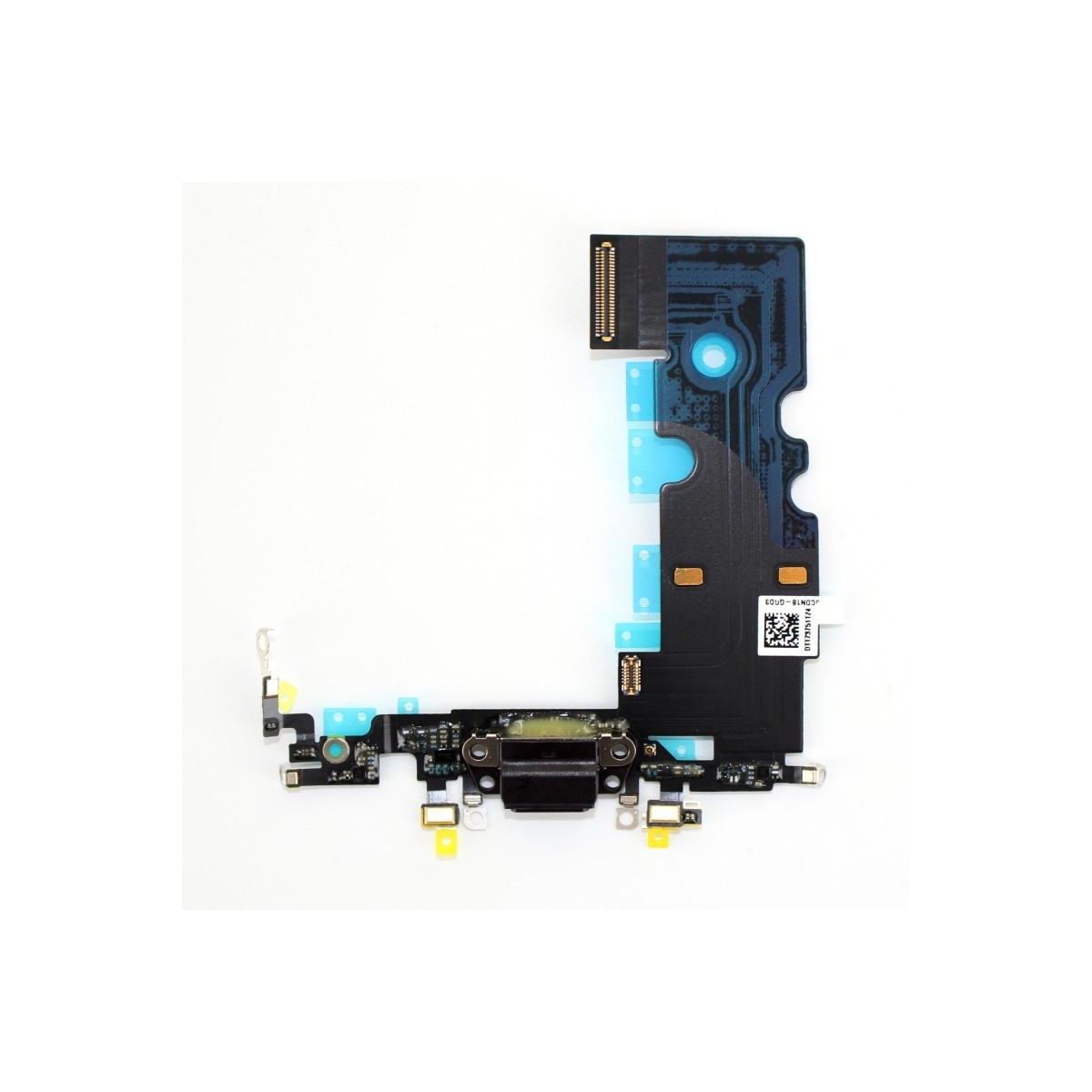 Nappe dock flex connecteur de charge lightning noir micro antenne pour iPhone SE 2020
