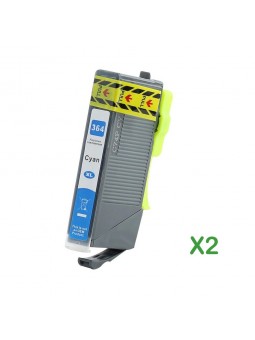 8 Cartouches compatibles avec HP364XL