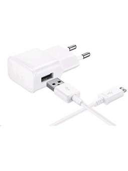 Chargeur pour Samsung Galaxy J3/ J3 2017/J2 2018/J5 /J5 2017 + Câble Micro-USB - CHARGEUR MICRO USB BLANC-iP