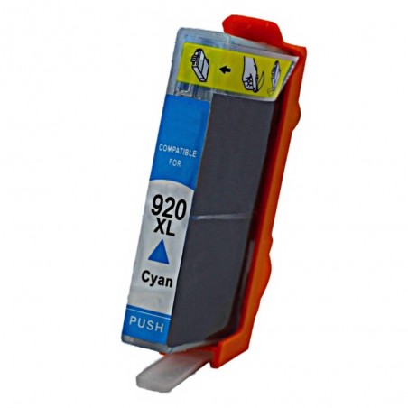1 Cartouche compatible HP920XL Cyan