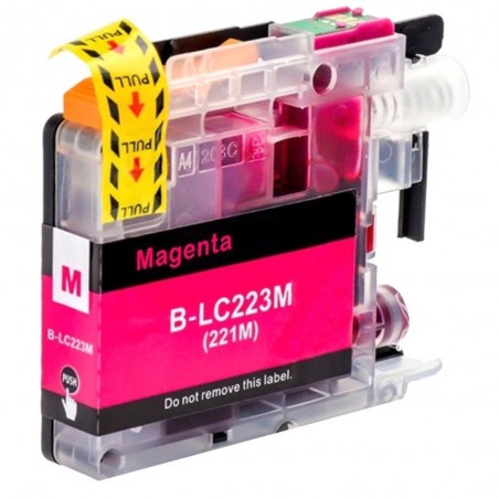 1 Cartouche compatible avec BROTHER LC-223 LC-225 LC-227 XL Magenta