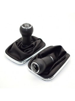 Pommeau de voiture 5 vitesses pour VW GOLF 4 IV 1998-2005 12mm CHROME