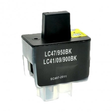 1 Cartouche Noir compatible avec Brother LC900