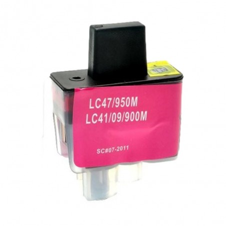 1 Cartouche Magenta compatible avec Brother LC900