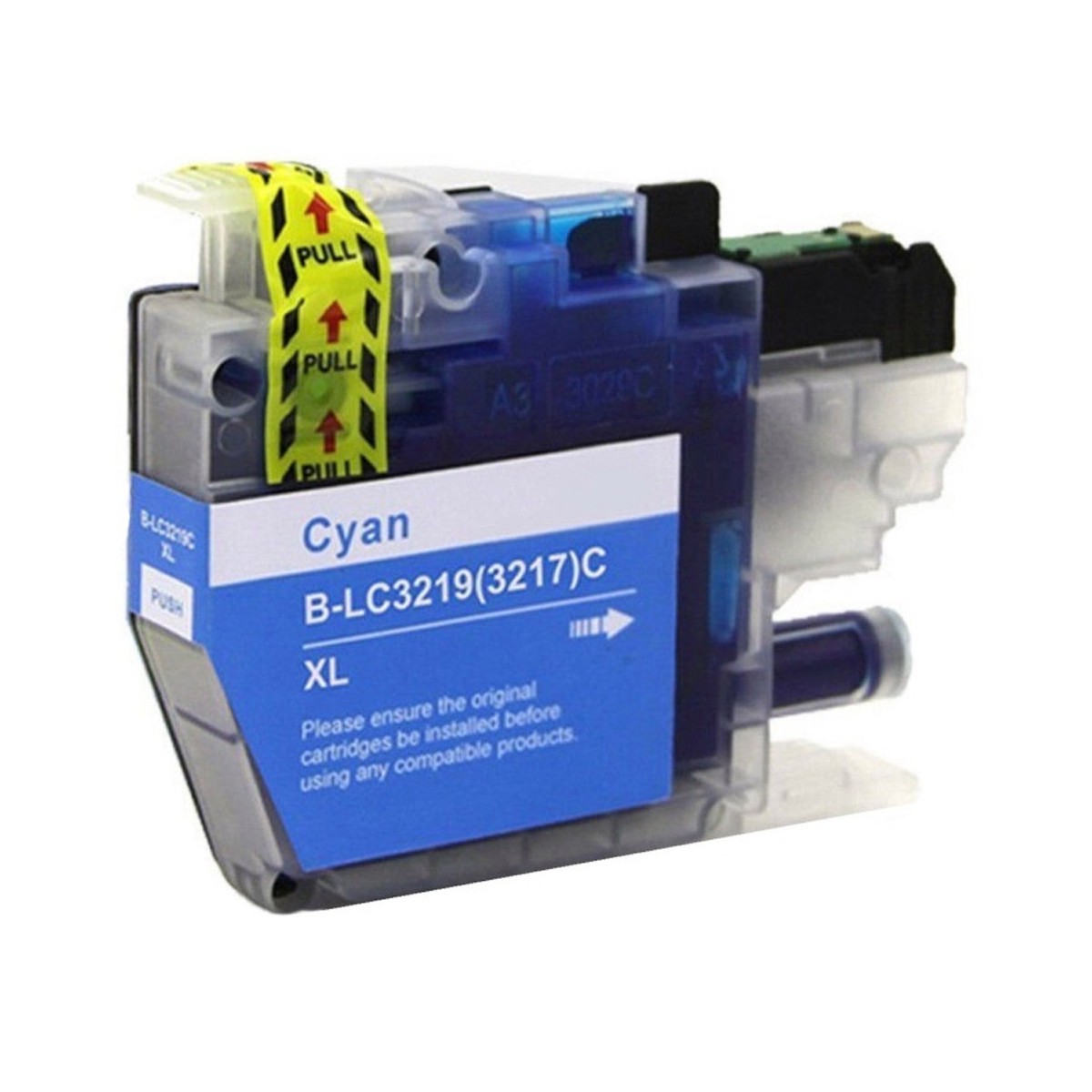 1 Cartouche compatible Brother LC3219XLC 1 Cartouche compatible Brother LC3219XLC