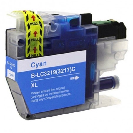 1 Cartouche compatible Brother LC3219XLC