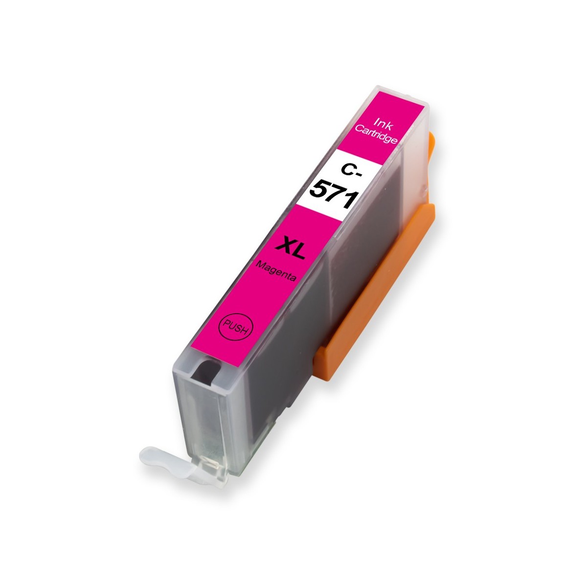 1 Cartouche compatible Canon CLI-571 Magenta 13ML avec SmartParts