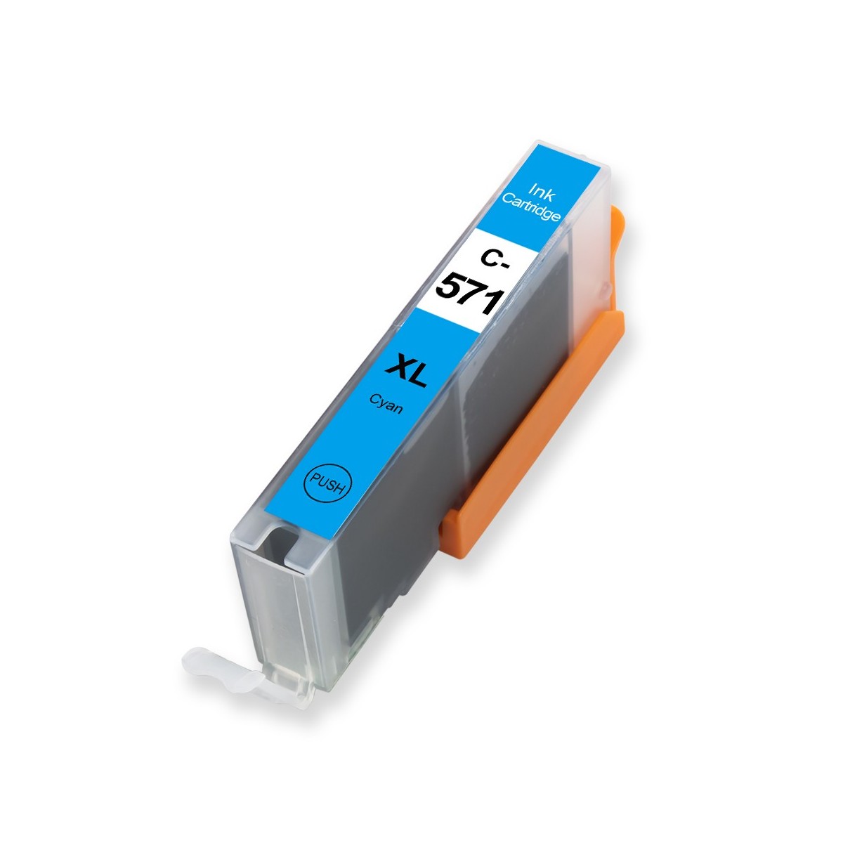 1 Cartouche compatible Canon CLI-571 Cyan 13ML 1 Cartouche compatible Canon CLI-571 Cyan 13ML