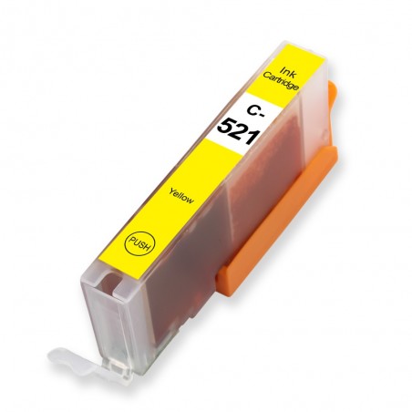 1 Cartouche compatible Canon CLI-521 Yellow