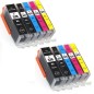 10 Cartouches compatibles Canon PGI-570 CLI-571 10 Cartouches compatibles Canon PGI-570 CLI-571