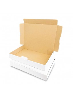 100 Boîtes pour expédition en carton blanc 320x225x50mm