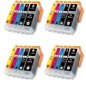 20 Cartouches compatibles avec EPSON T33 XL (Série Orange)