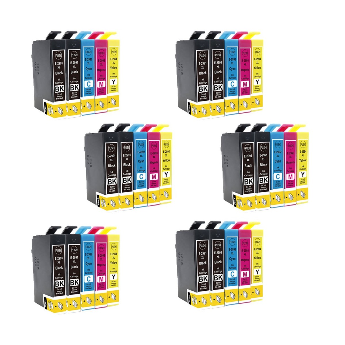 30 Cartouches compatibles EPSON T29 XL (Série Fraise) 30 Cartouches compatibles EPSON T29 XL (Série Fraise)