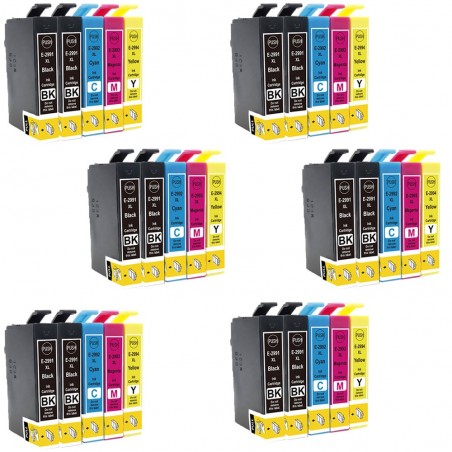 30 Cartouches compatibles EPSON T29 XL (Série Fraise)
