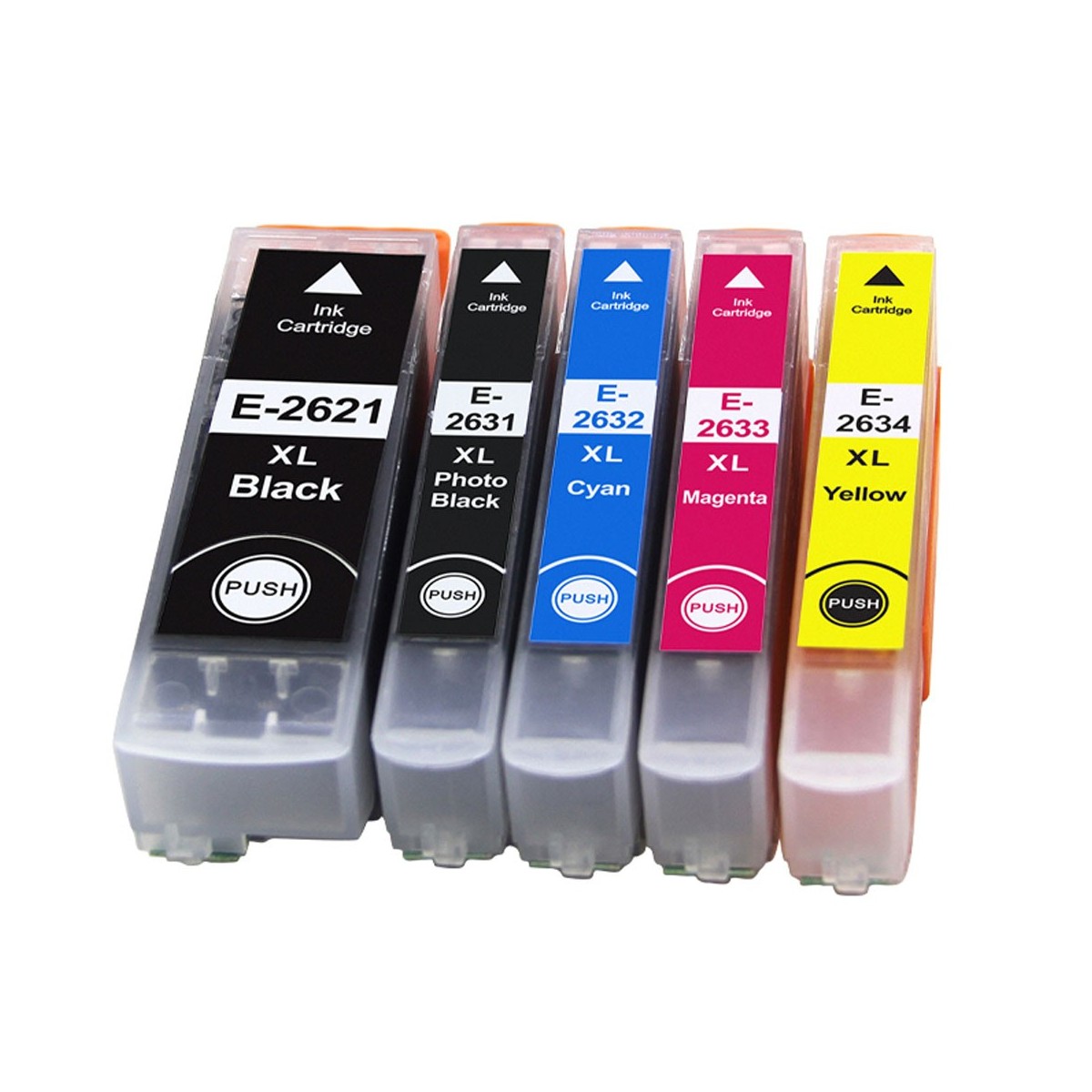 5 Cartouches compatibles EPSON 26XL (série Ours Polaire)