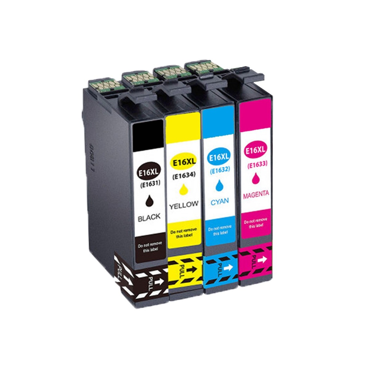 4 Cartouches compatibles EPSON 16XL (Série Stylo Plume) 4 Cartouches compatibles EPSON 16XL (Série Stylo Plume)