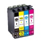 4 Cartouches compatibles EPSON 16XL (Série Stylo Plume) 4 Cartouches compatibles EPSON 16XL (Série Stylo Plume)