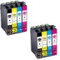 8 Cartouches compatibles EPSON 16XL (Série Stylo Plume) 8 Cartouches compatibles EPSON 16XL (Série Stylo Plume)