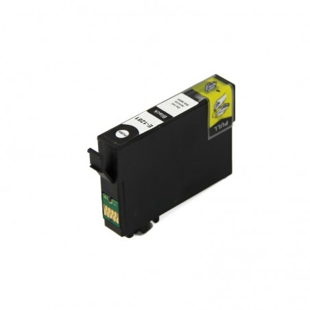 1 Cartouche compatible avec EPSON T1281 Noir (Série Renard )