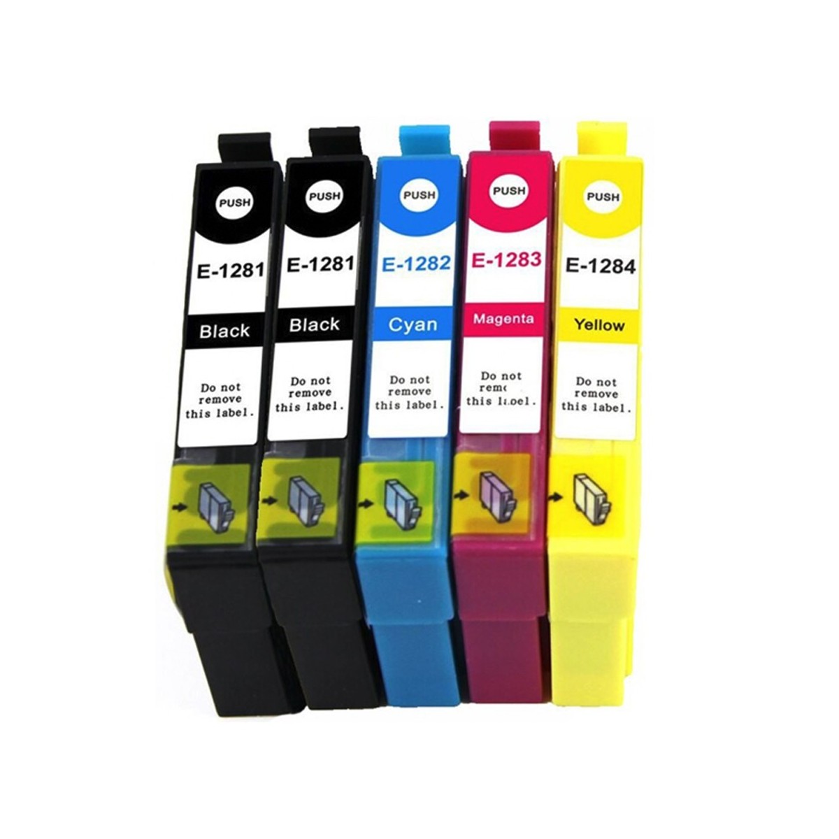 5 Cartouches compatibles EPSON T1285 (Série Renard) 5 Cartouches compatibles EPSON T1285 (Série Renard)