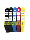 5 Cartouches compatibles EPSON T1285 (Série Renard)