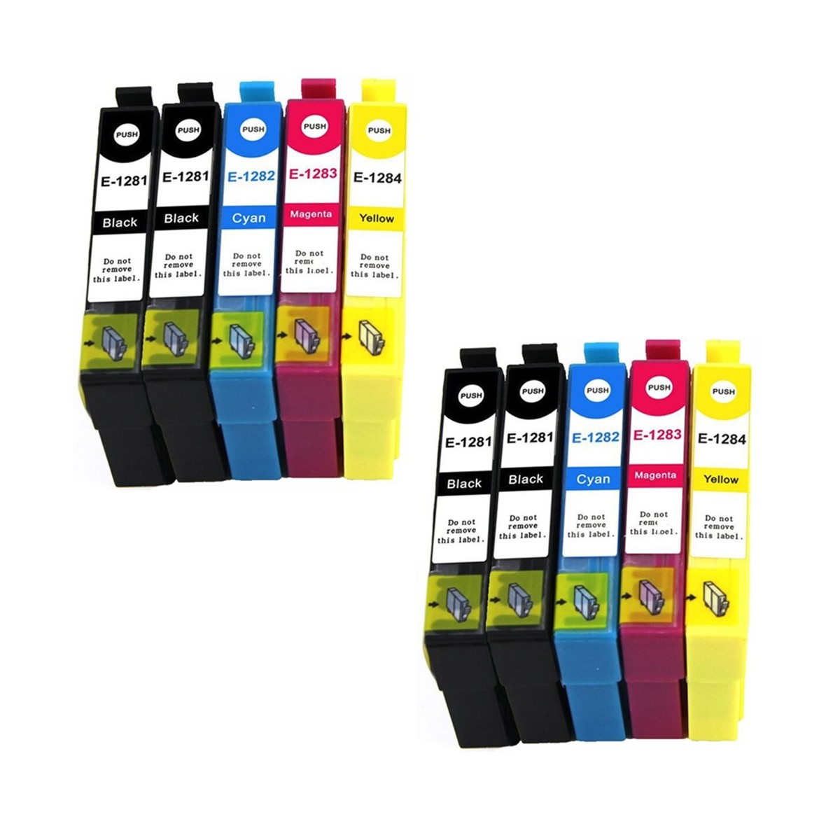 10 Cartouches compatibles EPSON T1285 (Série Renard) 10 Cartouches compatibles EPSON T1285 (Série Renard)