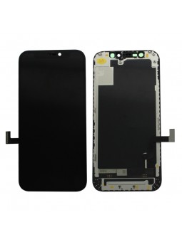 ECRAN LCD POUR IPHONE 12 MINI INCELL VITRE TACTILE SUR CHASSIS NOIR SANS OUTILS