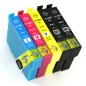 5 Cartouches compatibles Epson 603XL (Série Étoile de mer) 5 Cartouches compatibles Epson 603XL (Série Étoile de mer)