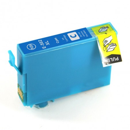 1 Cartouche Cyan compatible avec EPSON 502XL (Série Jumelles)