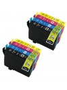 8 Cartouches compatibles avec EPSON 502XL (Série Jumelles)