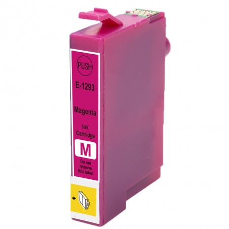 1 Cartouche Magenta compatible avec EPSON T1293 (Série Pomme)