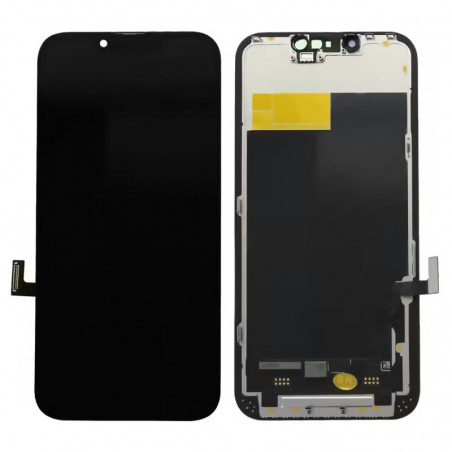 ECRAN LCD POUR IPHONE 13 PRO INCELL VITRE TACTILE SUR CHASSIS NOIR SANS OUTILS