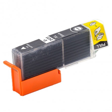 1 Cartouche compatible EPSON T2431 Noir (Série Éléphant)