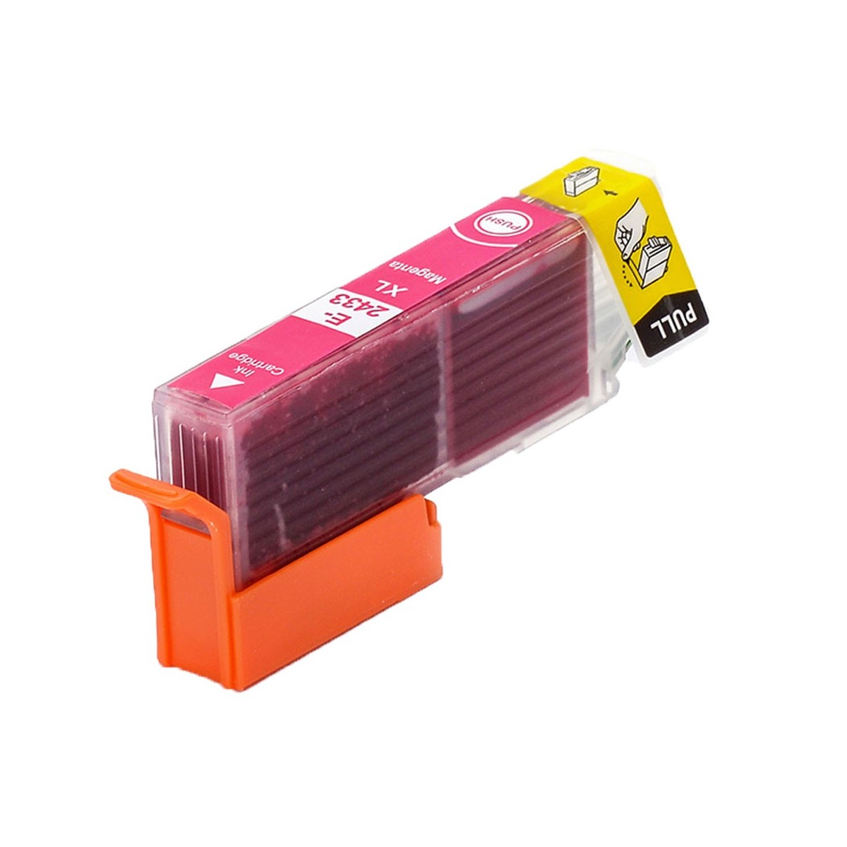 1 Cartouche compatible EPSON T2433 Magenta (Série Éléphant)