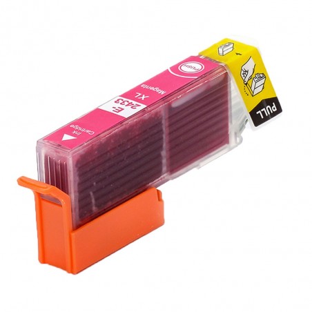 1 Cartouche compatible EPSON T2433 Magenta (Série Éléphant)
