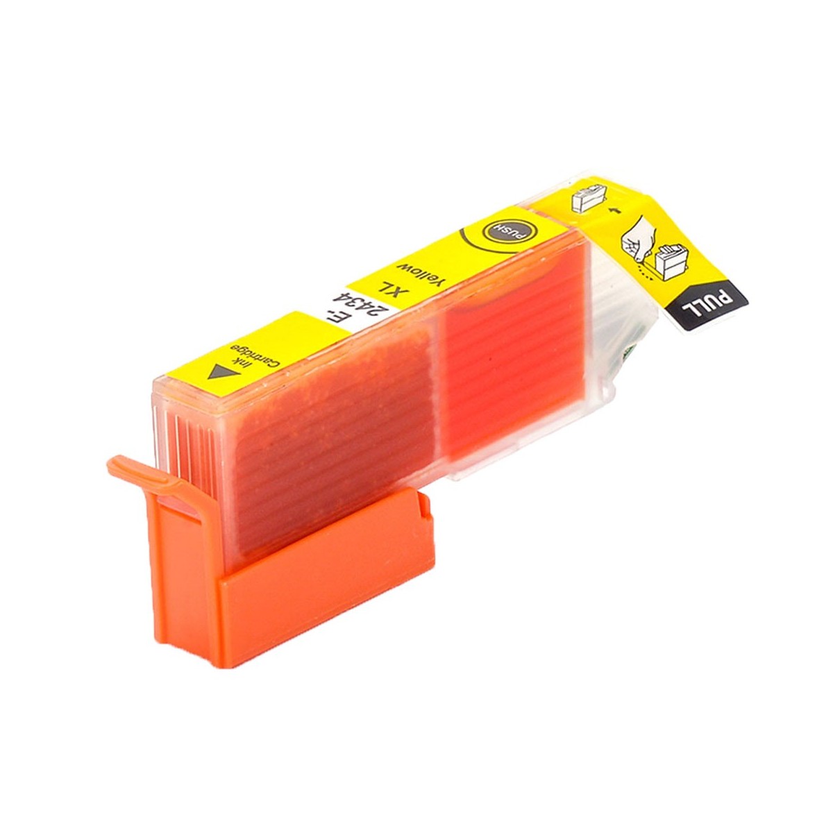 1 Cartouche compatible EPSON T2434 Yellow (Série Éléphant)