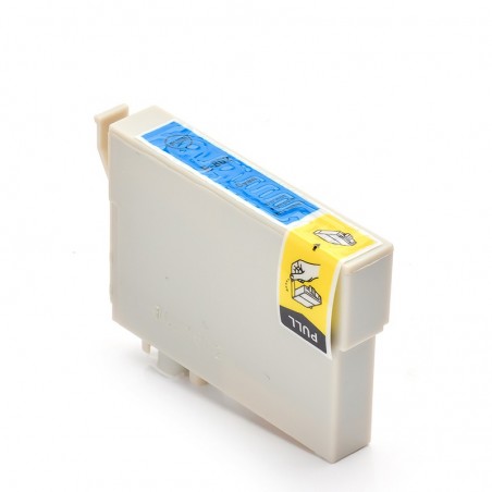 1 Cartouche compatible Epson T0802 Cyan (Série Colibri)