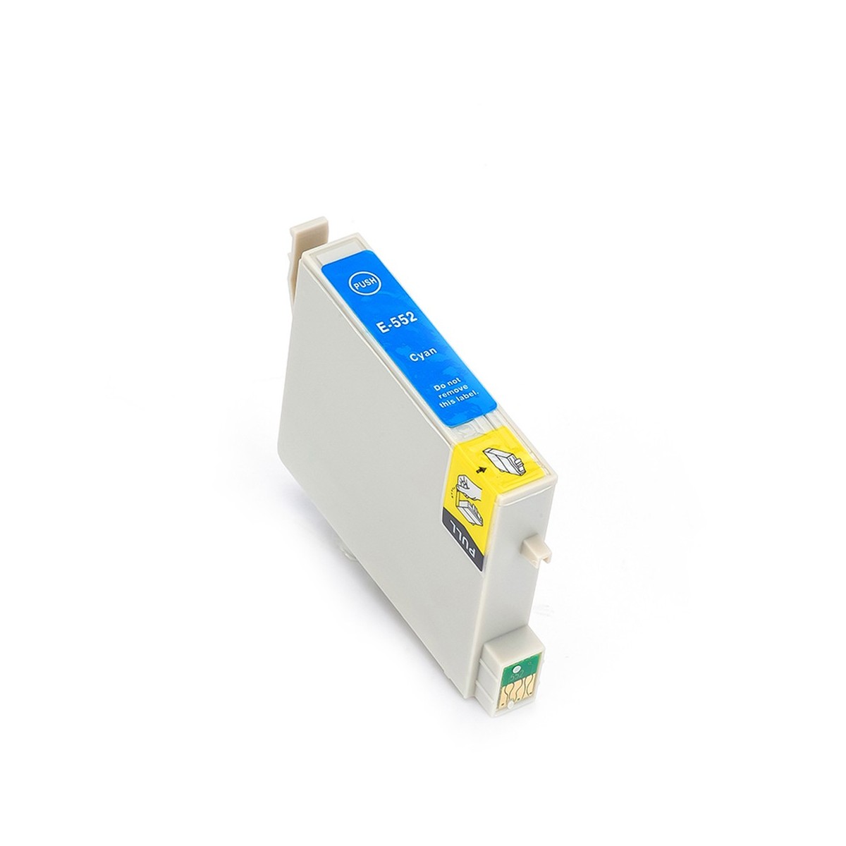1 Cartouche compatible avec EPSON T552 CYAN (Série Canard) 1 Cartouche compatible avec EPSON T552 CYAN (Série Canard)