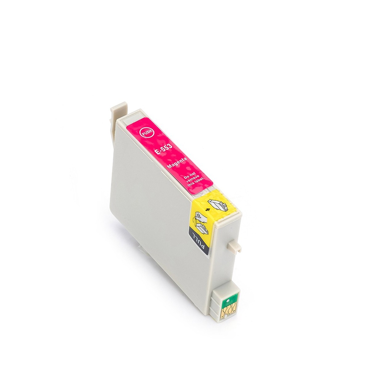 1 Cartouche compatible avec EPSON T553 Magenta (Série Canard) 1 Cartouche compatible avec EPSON T553 Magenta (Série Canard)