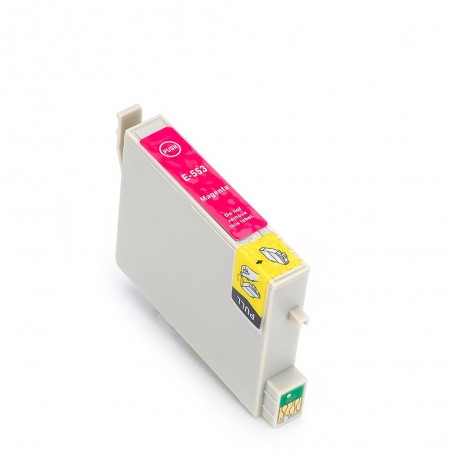 1 Cartouche compatible avec EPSON T553 Magenta (Série Canard)