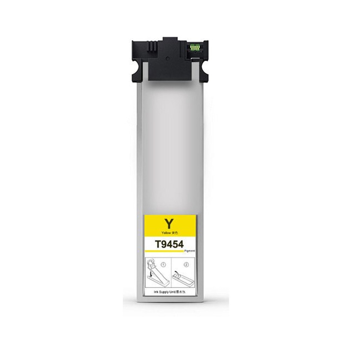 1 Cartouche d'encre jaune compatible Epson T9454XL 60ml 1 Cartouche d'encre jaune compatible Epson T9454XL 60ml