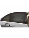 Lot de 2 Pare-Soleil Latéraux maille respirante Mesh pare-soleil de voiture anti-UV 52x120cm