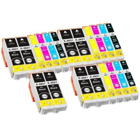 20 Cartouches compatibles EPSON 26XL (Série Ours Polaire)