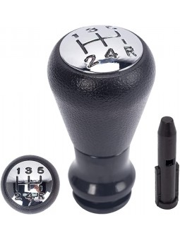 Pommeau + cône levier de vitesse pour Peugeot 106 206 306 406 806 107 207 307 407 607 807 108 208 308 408 508 3008 Partner