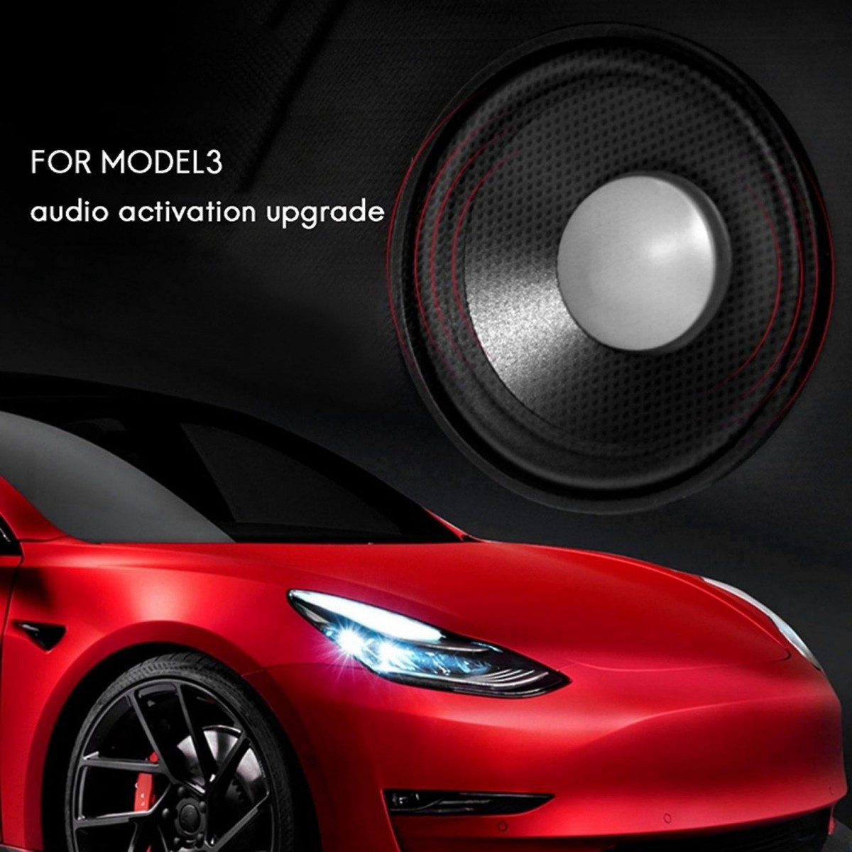 Câble d'activation Audio intérieur premium - Tesla Model 3 2021 sans chrome