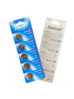 LOT DE 20 PILES EUNICELL BOUTONS CR2025