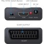 Convertisseur avec cable USB-12V HDMI vers péritel Adaptateur MHL HDMI vers SCART HD soutien NTSC PAL pour SKY HD Convertisseur avec cable USB-12V HDMI vers péritel Adaptateur MHL HDMI vers SCART HD soutien NTSC PAL pour SKY HD