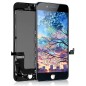 ECRAN LCD POUR IPHONE 7 PLUS NOIR + VITRE TACTILE SUR CHASSIS SANS OUTILS