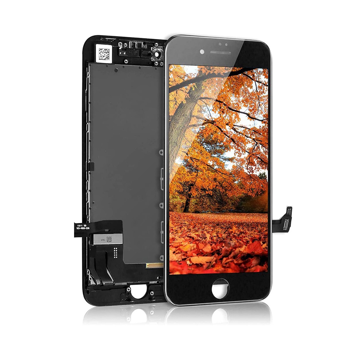 ECRAN LCD POUR IPHONE SE 2020 NOIR + VITRE TACTILE SUR CHASSIS SANS OUTILS ECRAN LCD POUR IPHONE SE 2020 NOIR + VITRE TACTILE SUR CHASSIS SANS OUTILS