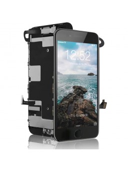 BLOC LCD POUR IPHONE SE 2020 NOIR ASSEMBLÉ VITRE TACTILE + ECRAN LCD SANS OUTILS